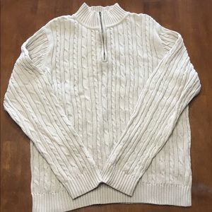 Croft & Barrow light brown sweater